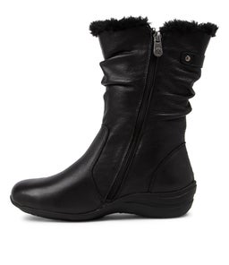 BAVIE CF BLACK LEATHER