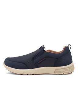 Saka Navy Fabric Sneakers Saka Navy Fabric Sneakers