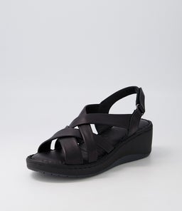 JITARE CF BLACK BLACK SOLE LEATHER