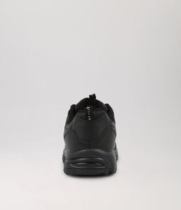 SAGE JNR E LACE LOL CF BLACK LEATHER