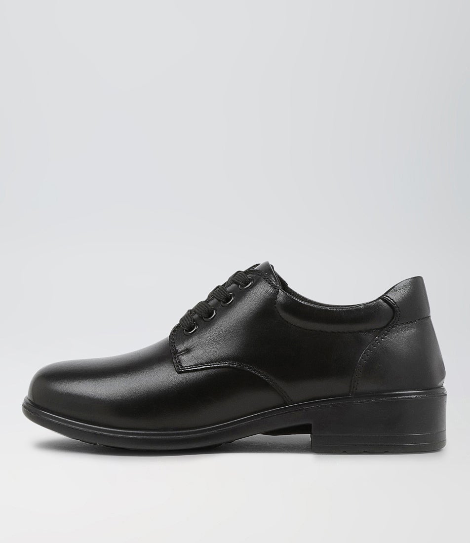 Maze Jnr E Lol Cf Black-Leather Lace Up Flats Maze Jnr E Lol Cf Black-Leather Lace Up Flats