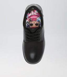 MAZE JNR E LOL CF BLACK LEATHER