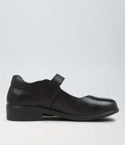 MAZY SNR E CF BLACK LEATHER