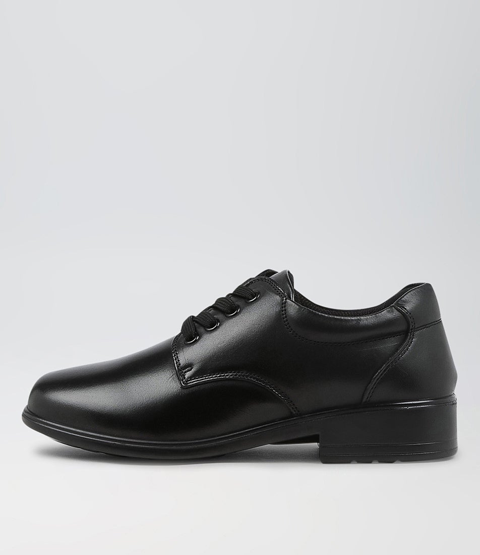 Maze Senior E Black Leather Lace Up Shoes Maze Senior E Black Leather Lace Up Shoes