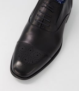 BRISTOL CF BLACK FULL GRAIN LEATHER