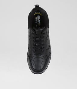 HYPE SNR E LACE CF BLACK LEATHER
