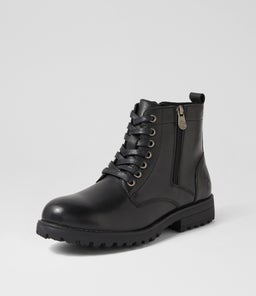 ARJO CF BLACK LEATHER