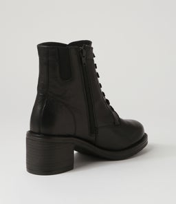 AWAX CF BLACK BLACK HEEL LEATHER