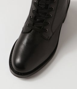 AWAX CF BLACK BLACK HEEL LEATHER