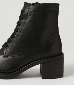 AWAX CF BLACK BLACK HEEL LEATHER