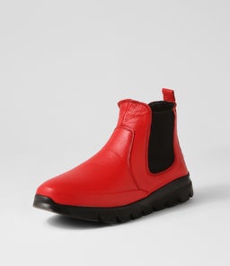 ALIZA CF RED LEATHER