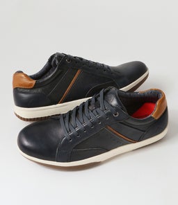VOLT CF NAVY PULL UP LEATHER