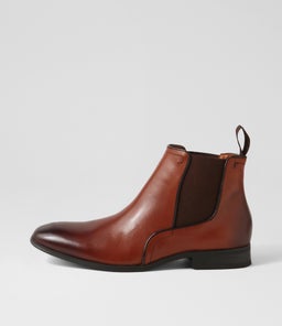 Torrent Cognac Leather Chelsea Boots Torrent Cognac Leather Chelsea Boots