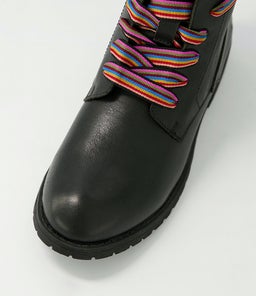 KARAJA CF BLACK LEATHER