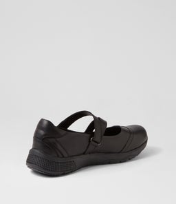 DOTTIE CF BLACK LEATHER