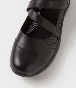 DOTTIE CF BLACK LEATHER