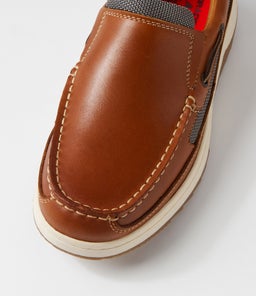 GULLY CF TAN PULL UP LEATHER