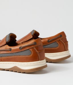 GULLY CF TAN PULL UP LEATHER