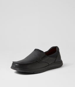 ATLANTA CF BLACK TUMBLE LEATHER