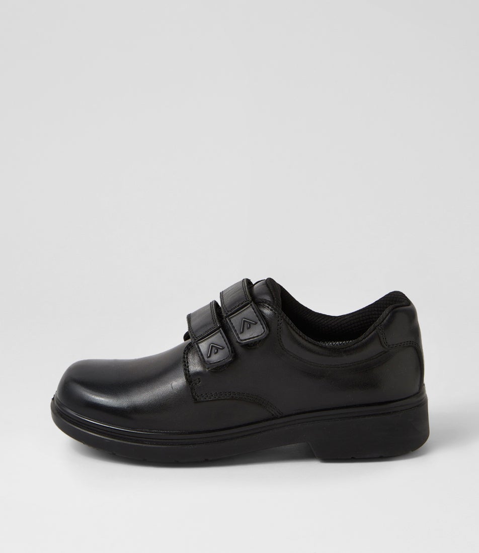 Roar Junior D Black Leather Adjustable Shoes Roar Junior D Black Leather Adjustable Shoes