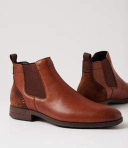 VALLERO CF COGNAC PULL UP LEATHER