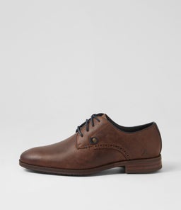 VALDE CF DARK BROWN PULL UP LEATHER