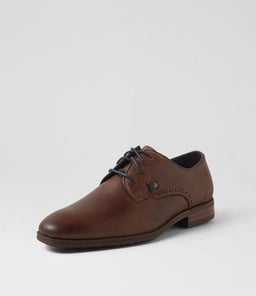 VALDE CF DARK BROWN PULL UP LEATHER
