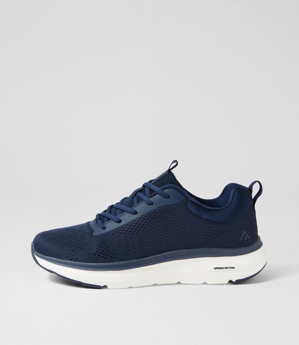 Bennett Navy Mesh Lace Up Sneakers Bennett Navy Mesh Lace Up Sneakers
