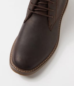 CROCK CF DK BROWN CRAZYHORSE LEATHER