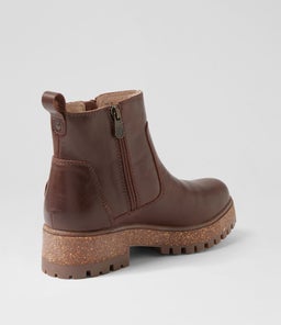 TIDE CF CHOCOLATE PULL UP LEATHER