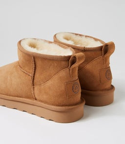 MARLU CF CHESTNUT SHEEPSKIN