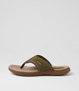 DINO CF KHAKI CRAZYHORSE LEATHER