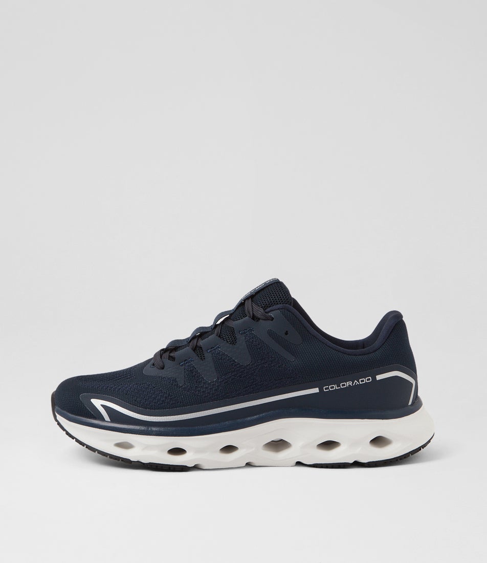 Flow Navy Mesh Sneakers Flow Navy Mesh Sneakers