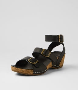 JEMMA CF BLACK LEATHER