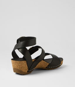 JEMMA CF BLACK LEATHER