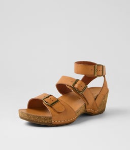 JEMMA CF TAN LEATHER