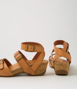 JEMMA CF TAN LEATHER