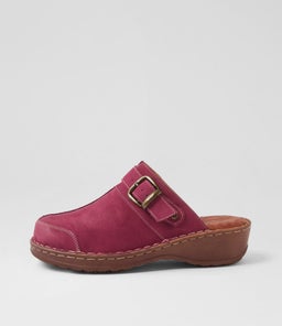 NYLA CF CRANBERRY NUBUCK