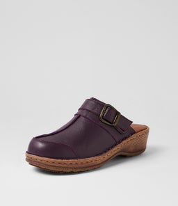 NYLA CF PLUM LEATHER