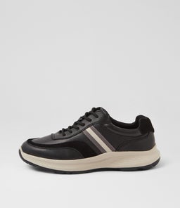 GUNSTON CF BLACK TUMBLE LEATHER