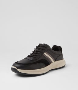 GUNSTON CF BLACK TUMBLE LEATHER