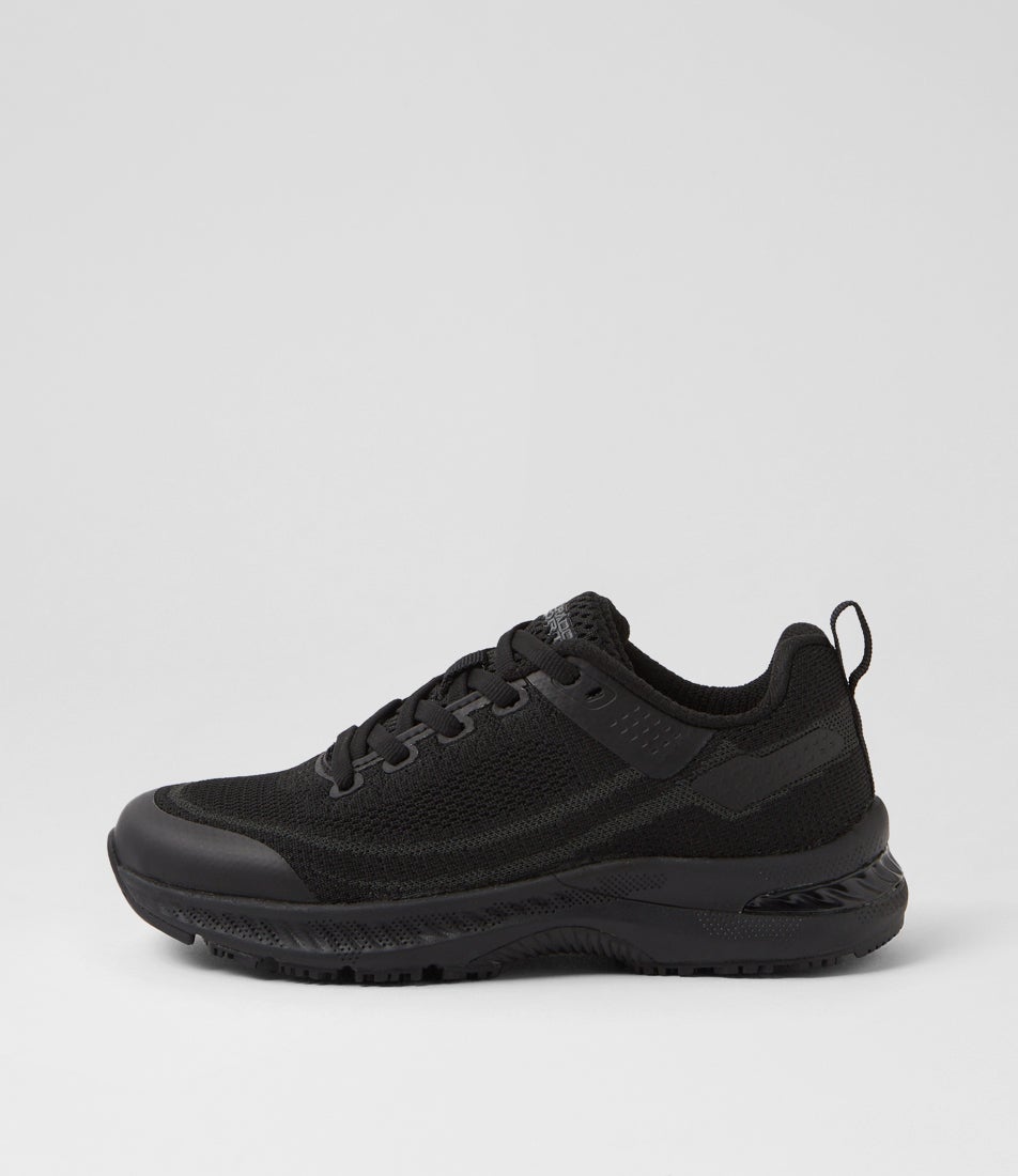 Comp Jnr B Lace Black Knit Sneakers Comp Jnr B Lace Black Knit Sneakers
