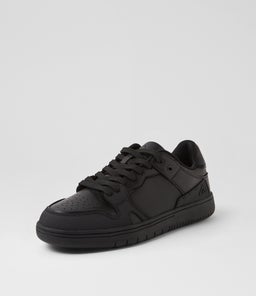 FUNK SNR LACE CF BLACK LEATHER