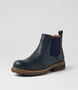 ARVADA CF NAVY BURNISHED LEATHER