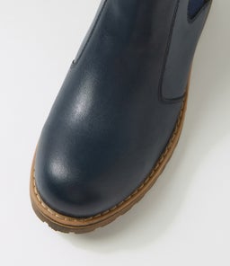 ARVADA CF NAVY BURNISHED LEATHER