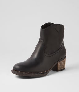 BENSON CF BLACK LEATHER