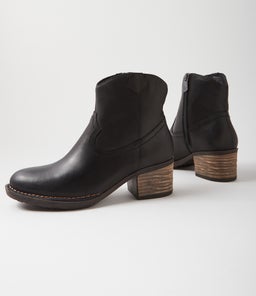 BENSON CF BLACK LEATHER
