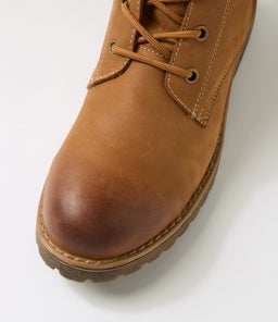 ARGYLE CF TAN WAXY LEATHER