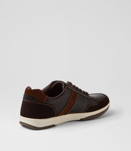 VITOR CF DARK BROWN LEATHER