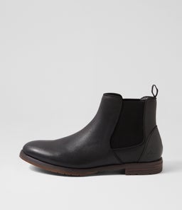 KLERK CF BLACK TUMBLE LEATHER